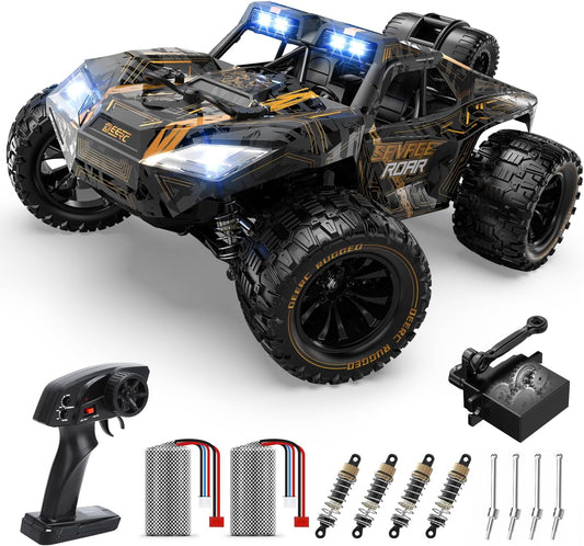 <font dir="auto" style="vertical-align: inherit;"><font dir="auto" style="vertical-align: inherit;">        DEERC 1:14 Fast Remote Control Car, 40km/h High Speed RC Truck with LED Headlight for Boys, Offroad 2.4GHz 4x4 RC Offroad Car, Monster Truck Toy,