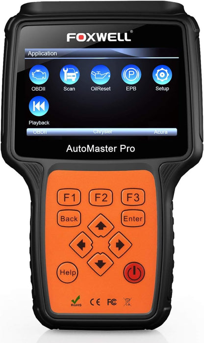 FOXWELL NT680 Lite Auto Diagnostische Scanner Automotive Scan Tool 4 Systeem Check Motor ABS SRS Airbag Transmissie Codes Reader met EPB Olie Service Licht Reset