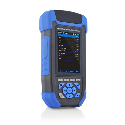 1310nm/24dB+1550nm/22dB Glasvezel OTDR met OPM+OLS+VFL+Evenementen Kaart+Verlies Test+RJ45-lijnsequencer+RJ45-kabeltracer SM Vezel Tester Compatibel met APC&UPC SC+FC+ST+LC-SS303T-2A1