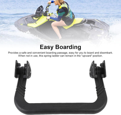 Boat Ladder, Intrekbare Lente Geladen Instapladder met Montagebeugel voor Ltd/RXT/RXT X/Wake Pro 2018 / SE 2020