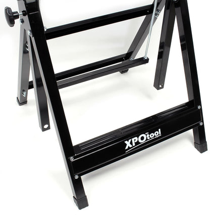 Wiltec mobiele werkbank tot 100 kg – inklapbare werktafel – verstelbare hoogte 77-107cm – kantelen