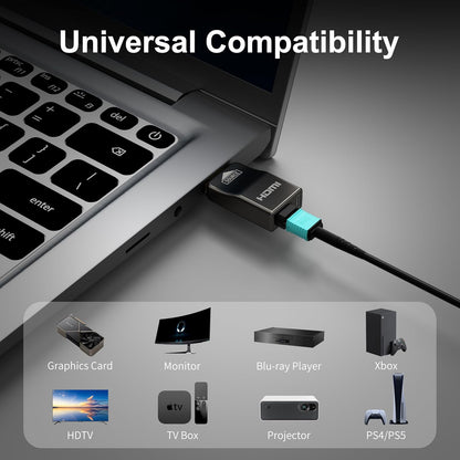 RUIPRO 8K HDMI-kabel 2.1 pure glasvezel 3M, afneembare stekker, met versterkte ommanteling, Ultra High Speed 48 Gbit/s, 8K @60Hz, 4K @120Hz, HDR, eARC, compatibel met PS5, Xbox, TV, projector, AVR