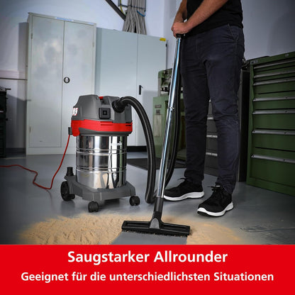 Starmix eCraft APL-1430 EWR - Elektrische gereedschapsstofzuiger voor werkzaamheden met lage stofontwikkeling (1400 watt, 27 liter)