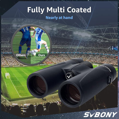 Svbony SV202 ED verrekijker voor Adaults 8x42, High Power Bak4 FMC Compacte Verrekijker, Lichtgewicht voor Vogels kijken, Doelen