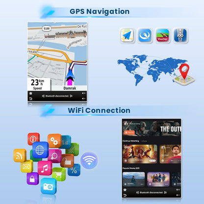 Android autoradio – Multimedia scherm – Touchscreen radio – Infotainmentsysteem – Navigatiesysteem – Voor 2009-2015 – 9,7 Inch Android 15 Met Wireless CarPlay En Android Auto – 2+64GB Met GPS, WiFi, Bluetooth, Split Screen En Achteruitrijcamera