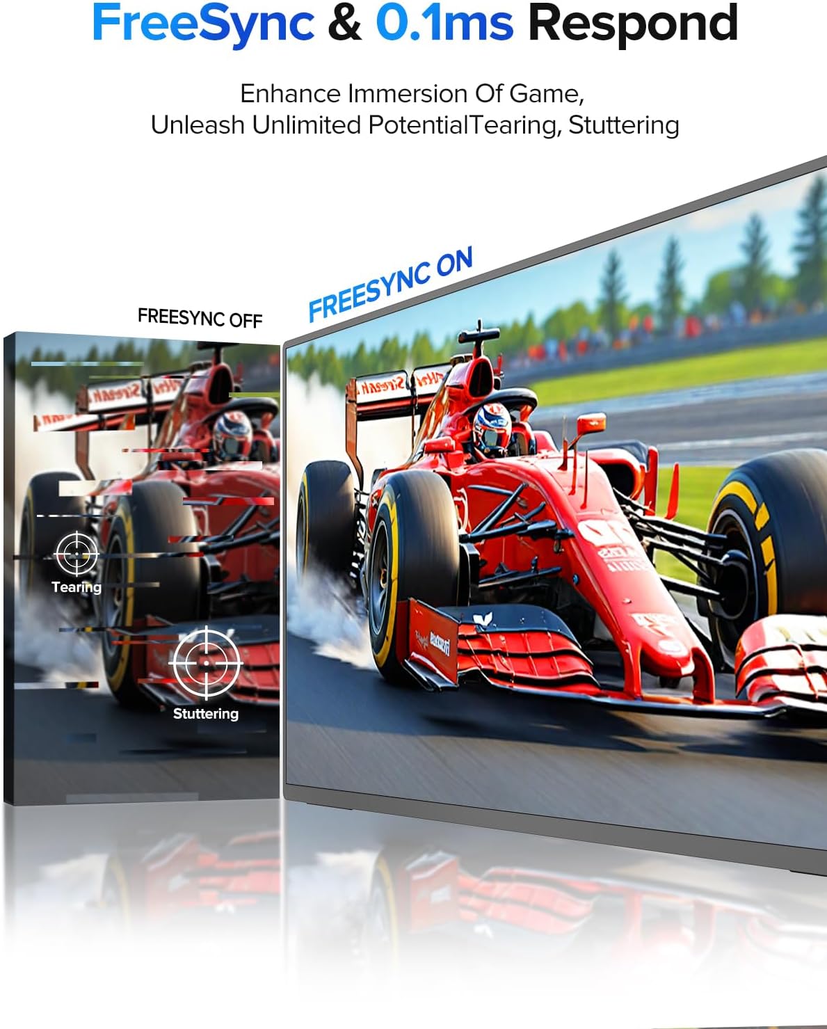 UPERFECT 24,5" 2K 165Hz Touchscreen Draagbare Monitor 2560 * 1440 QHD 100% sRGB IPS Eye Care Scherm met 180° Verstelbare Standaard Mini HDMI USB C voor PC, Laptop, Gameconsole, VESA-compatibel