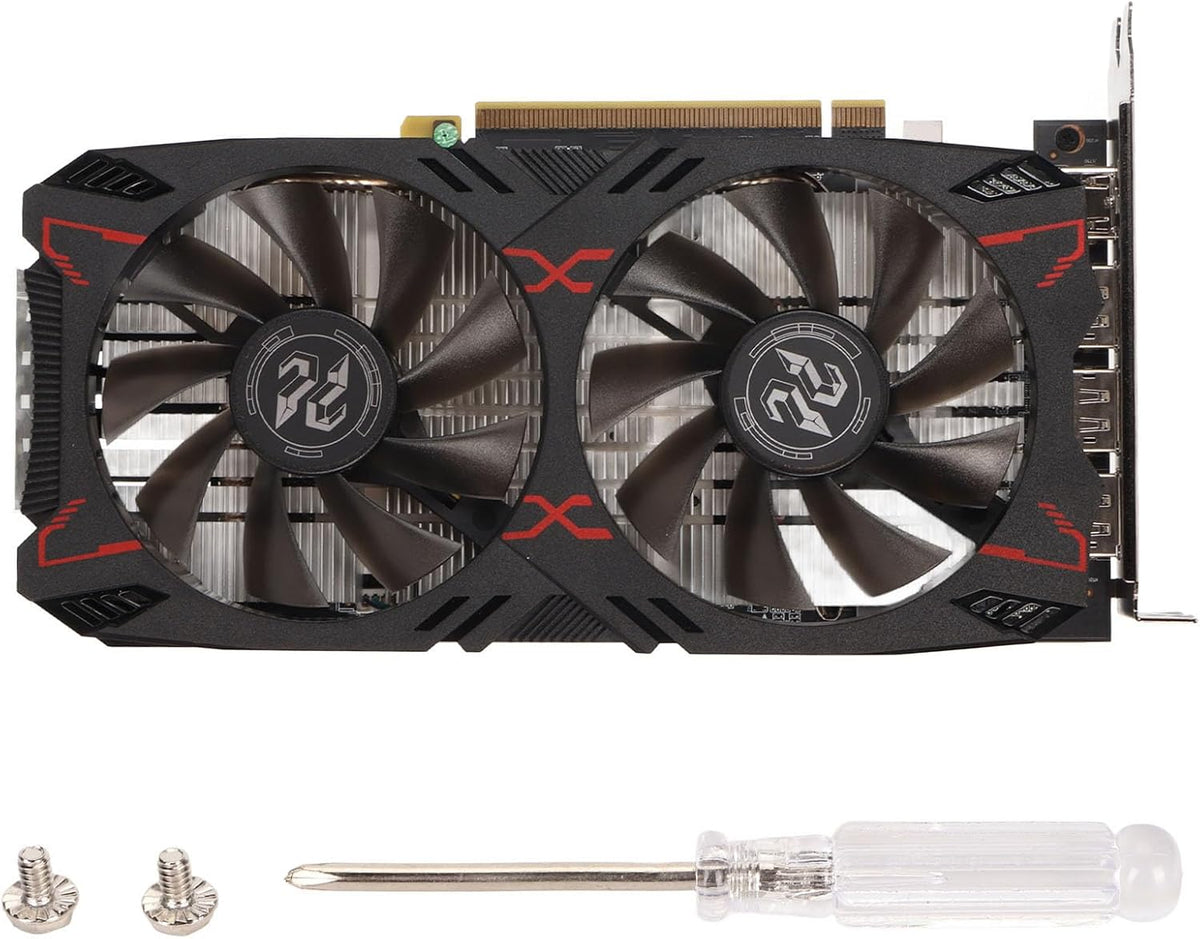 RX 5500 XT Grafische Kaart, 8GB GDDR6 128bit Gaming-videokaart, PCI Express 4.0x8, HDMI, DisplayPort X 3, 8PIN Voeding, Gaming-pc-computervideokaarten met Dubbele Ventilator