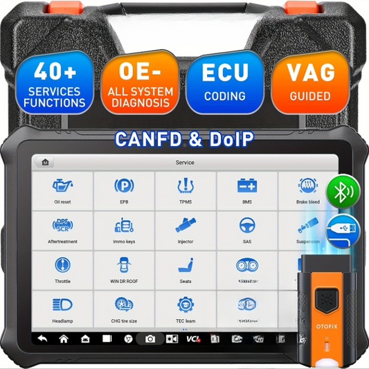 OBD2 Scanner – Diagnoseapparaat – Auto Uitlezer – Codelezer – Uitleesapparaat – 38 Servicefuncties – USB Voeding & Wi-Fi Updates