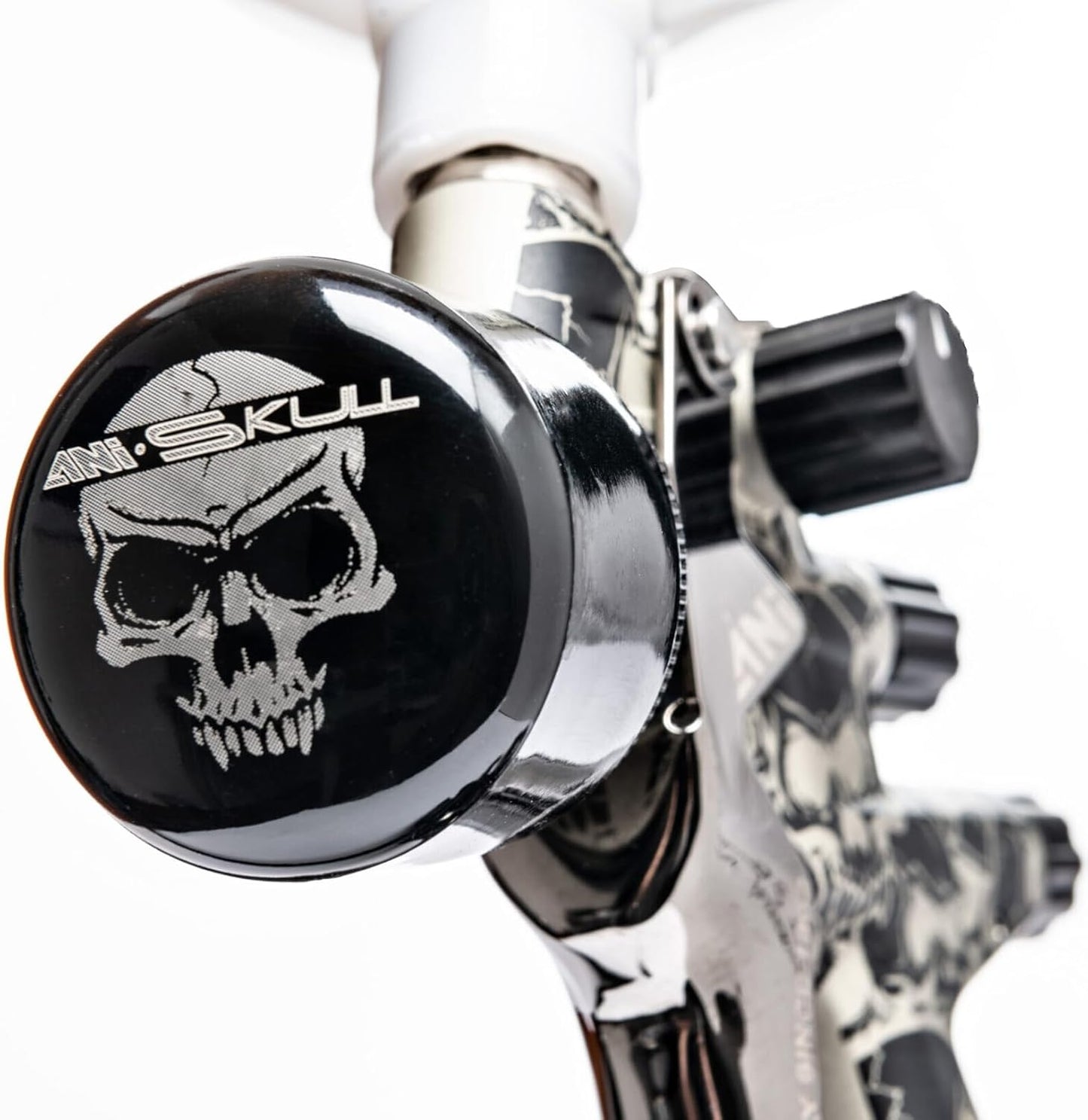 Air Pressure Spray Gun – Verfspuit – Spuitpistool – Lakspuit – HVLP Spuit – 1.3 mm Nozzle – Transparante Luchtkap – Verstelbare Spuitmodi