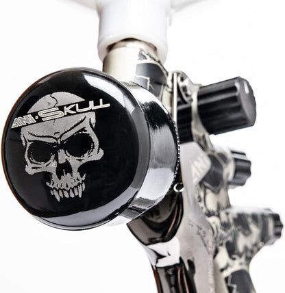 Air Pressure Spray Gun – Verfspuit – Spuitpistool – Lakspuit – HVLP Spuit – 1.3 mm Nozzle – Transparante Luchtkap – Verstelbare Spuitmodi