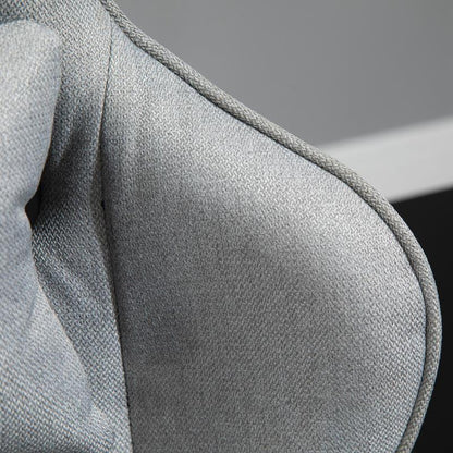 Bureaustoel – Ergonomische Stoel – Office Chair – Draaistoel – Kantoorkruk – Verstelbare Armleuningen – Verwijderbare Lendensteun – Schommelfunctie – Duurzaam Kunststof Frame – Comfortabel Zitten