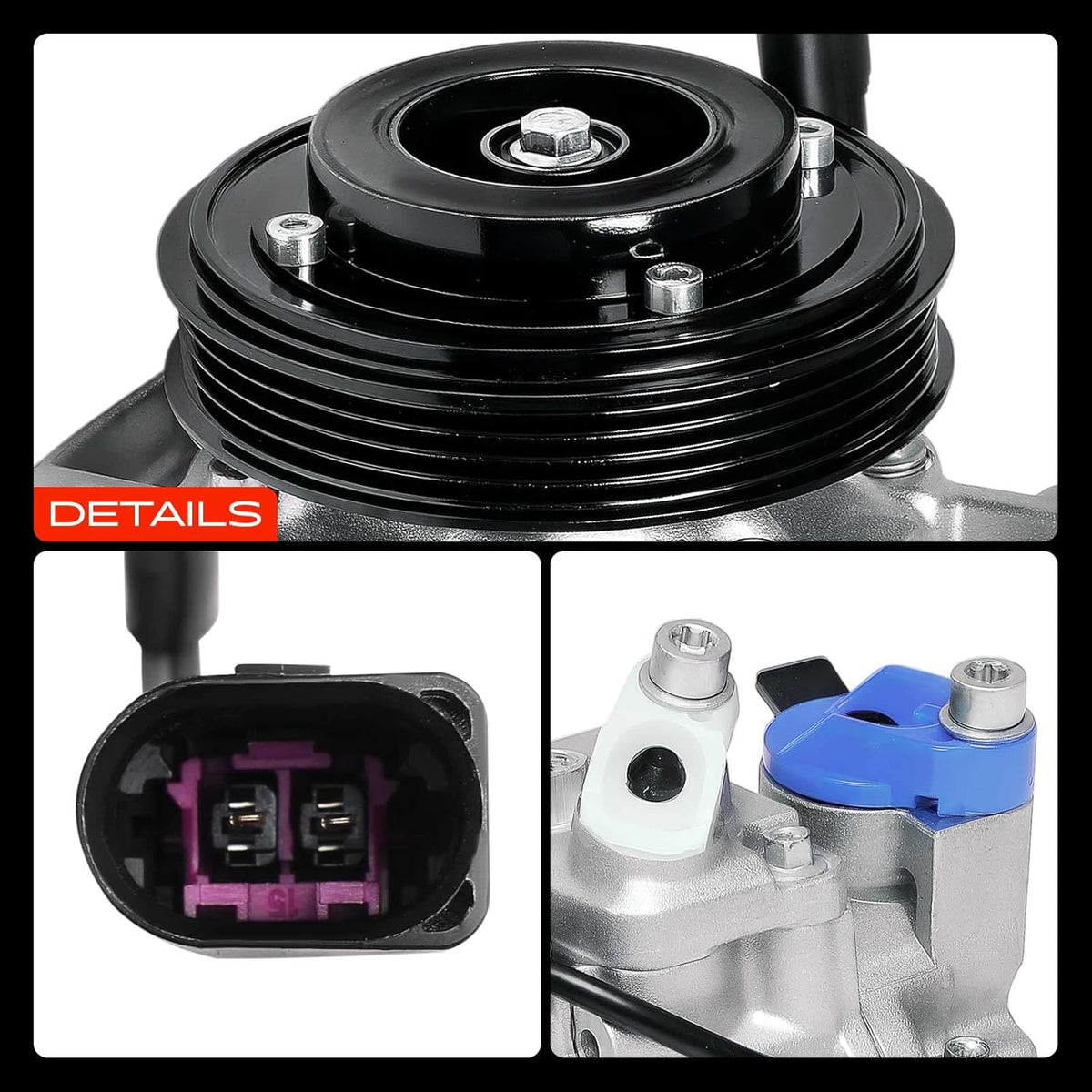 Frankberg ACP484000P Airconditioning Airconditioning Airconditioning Magnetische koppeling Compressor voor airconditioning Vervanging #