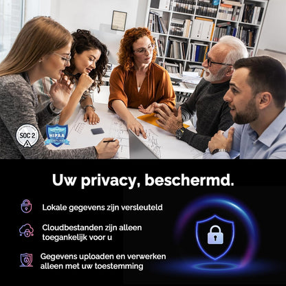 Plaud Note Digitale AI Spraakrecorder voice recorder met AI Transcriptie en samenvattingen audio ondersteunt 112 talen audio recorder voor colleges vergaderingen (Zwarte Hoes met Zwarte Note)