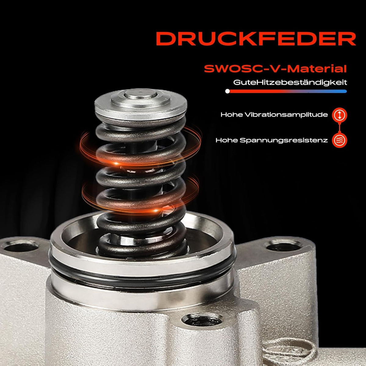 Frankberg Hogedrukpomp compatibel met A4 8EC B7 4.2L 2005-2008 A5 8T3 4.2L 2006-2008 A6 4F2 C6 4.2L 2006-2008 A8 4E2 4E8 4.2L 2006-2008 4.2L 2006-2008 Q7 4. LB 4.2L 2006-2010 Vervanging # HM10050