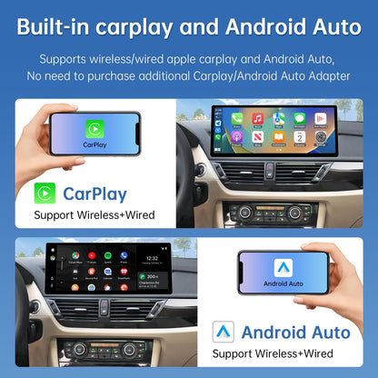 CarPlay Scherm – Touchscreen Display – Auto Infotainment – Multimedia Scherm – Car Radio – 12,3 Inch HD – Draadloze Apple CarPlay & Android Auto
