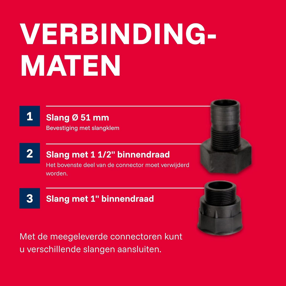 Dompelbare Drainagepomp – Vuilwaterpomp – Afwateringspomp – Tuinpomp – Bouwpomp – 1.500 Watt Motor – Gietijzeren Behuizing en Loopwiel