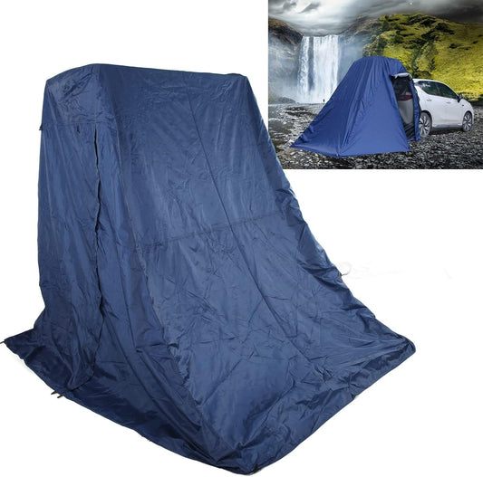 SUV-kampeertent, Universele Auto-vrachtwagenluifel Camping-achtertent met Klamboe, 2-persoons Dubbellaagse Zonwerende Waterdichte Auto Achterklep Tenten Onderdak voor Buiten Wandelen Reizen