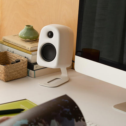 Kanto UKI 100 W Active Desktop Computer Speakers met Bluetooth en USB-C | Intelligente Sub Integratie | Headphone Out | Paar | Krijg
