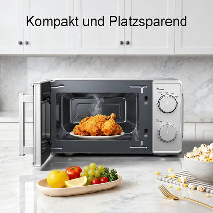 Solo Magnetron – Magnetron Oven – Microwave – Keukenapparaat – Mini Oven – 20 Liter Inhoud – 700 Watt Vermogen