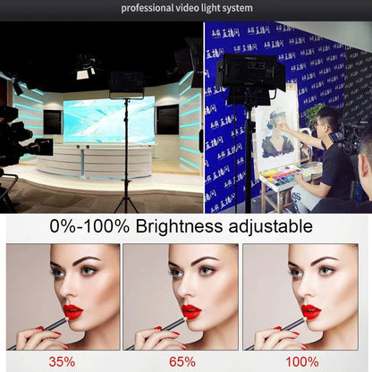 LED Lichtpaneel Bi-Color – Videolamp – Studiolamp – Fotolamp – Paneellamp – Verstelbaar 3200K-5500K – 70W CRI 95RA Met LCD-Scherm
