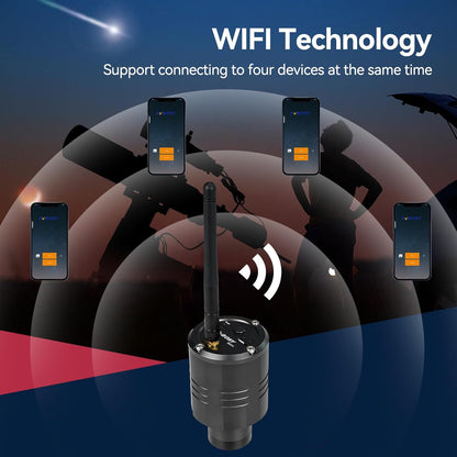 Svbony SC311 WiFi Telescoop Astro Camera op Instapniveau, WiFi 4 Punts Verbinding Oculair Telescoop met IMX662 CMOS Sensor, Elektronisch Oculair met 32GB TF Kaart voor EAA en Planetaire Fotografie
