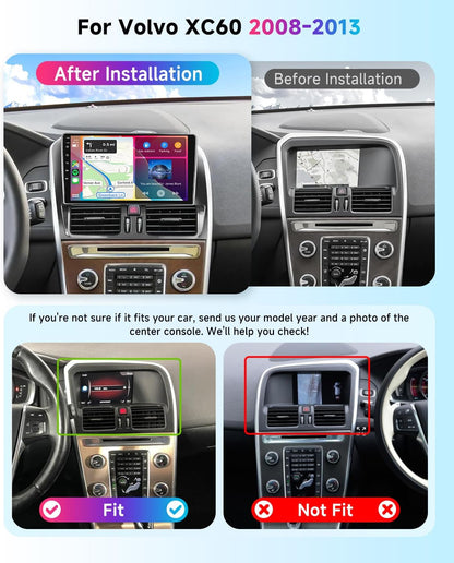 Autoradio – Multimedia Systeem – Car Stereo – Android Radio – 9 Inch Touchscreen – Android 15 Systeem – Draadloze CarPlay & Android Auto – GPS Navigatie Met Wi-Fi