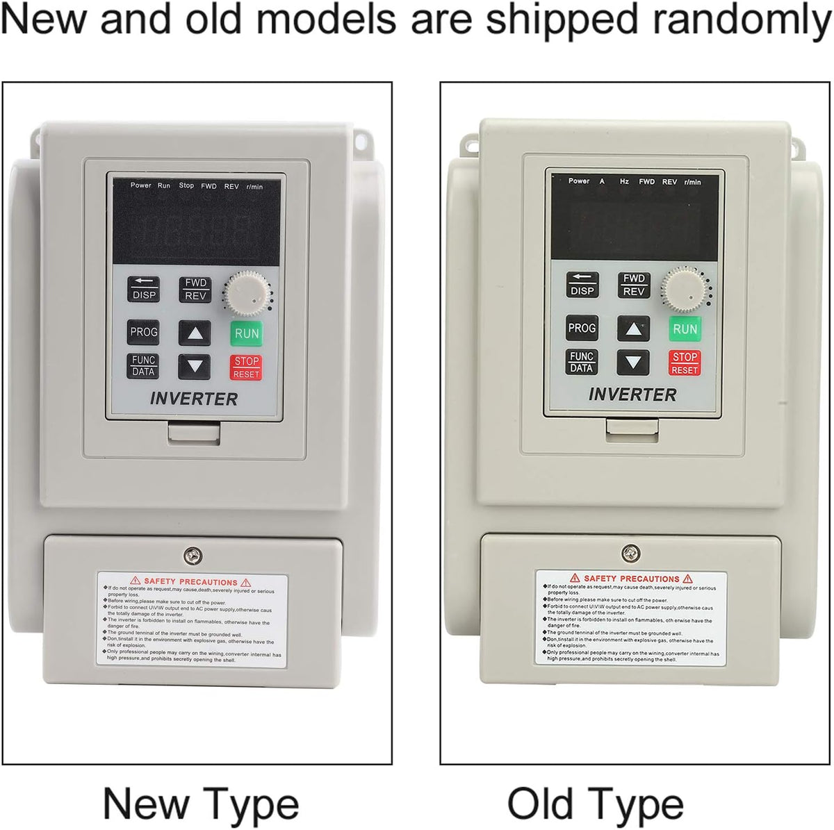 VFD Drive Inverter 220V AC Variabele Frequentie Drive Inverter VFD Speed Controller voor Eenfase 0.75kW Motor