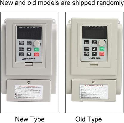 VFD Drive Inverter 220V AC Variabele Frequentie Drive Inverter VFD Speed Controller voor Eenfase 0.75kW Motor