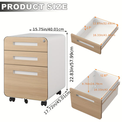 Opbergkast – Opbergmeubel – Ladenkast – Boekenkast – Vrijstaande Kast – Wit Met Zwarte Poten – Compact Minder Dan 68,5 cm Hoog – Duurzaam Niet-Houten Materiaal