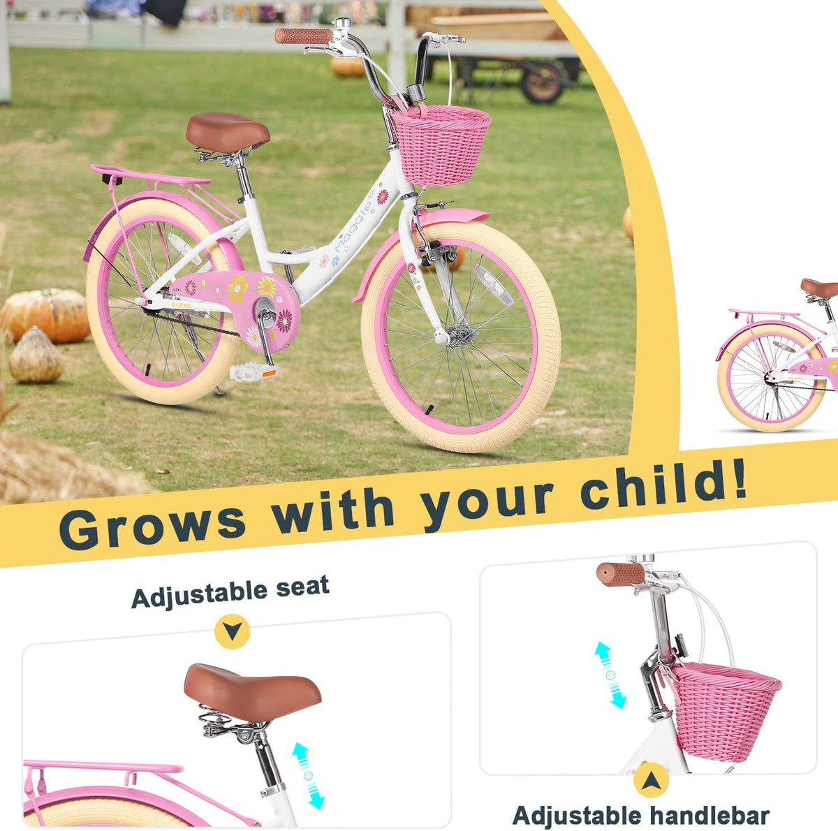 Glerc Kinderfietsen BGG1012YD20S-wt