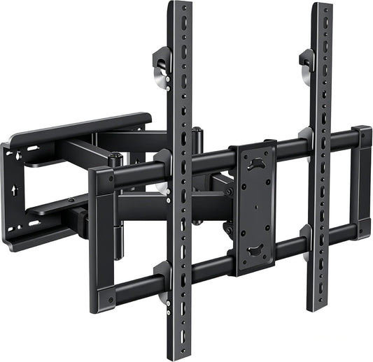 85 86 90 98 Full Motion TV Muurbeugel voor 55-100 Inch Televisie LED, Dual Articulating Arms Heavy Duty Mount, Swivel Tilt tot 80kg (176 lbs) Max VESA 800x600mm DY999