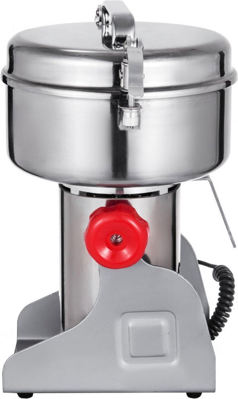 Grinder Grannmolen Molen 2000 W Swing Type Graanmolen Machine 1000 G Elektrische Graanmolen van 304 Roestvrij Staal met een 28000 t/min