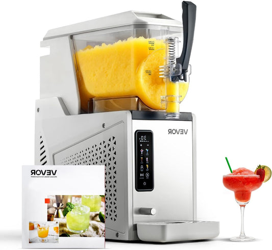 Granita Apparaat – Slush Machine – Slushie Maker – IJsdrankmachine – Milkshake Machine – 3 Liter Inhoud – Zelfreinigend Systeem