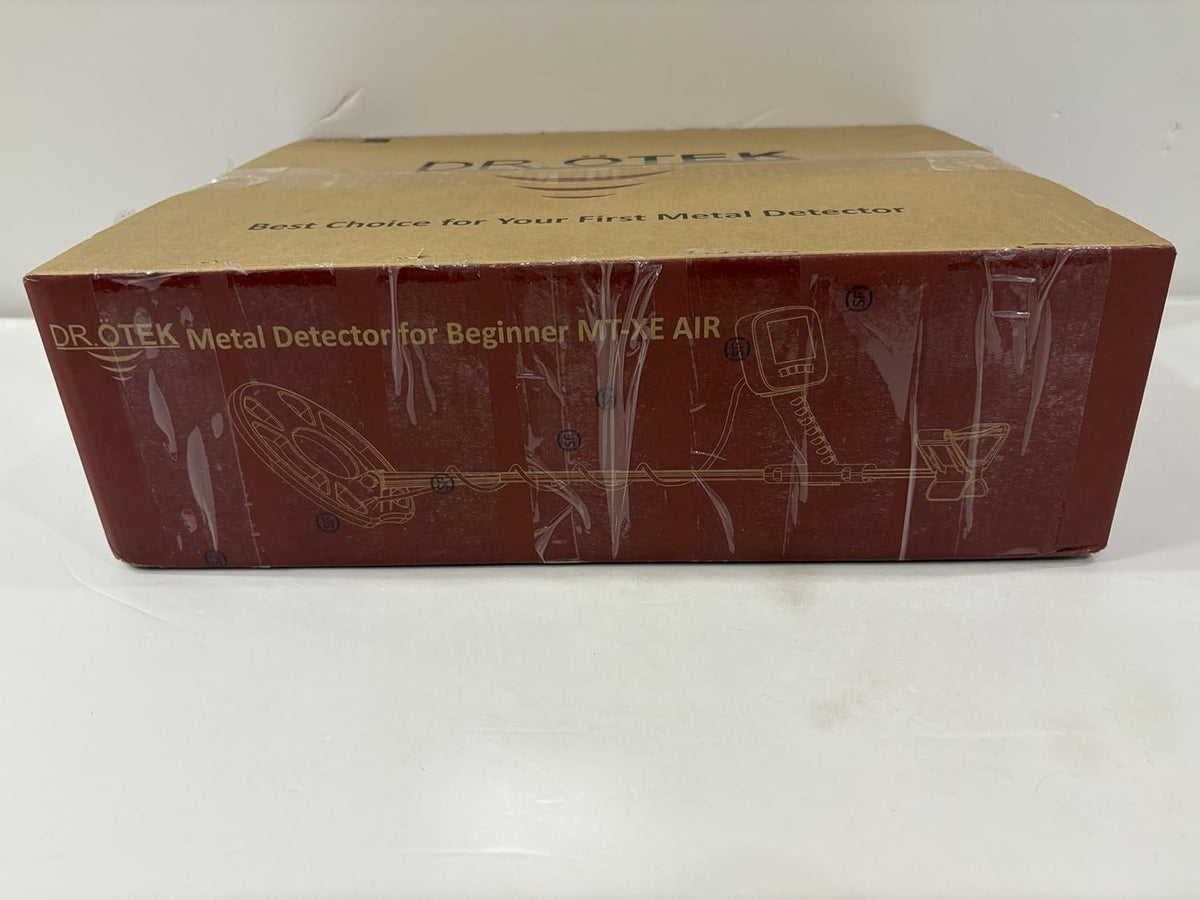 DR.ÖTEK Metaaldetector voor volwassenen, gouddetector met LCD-display, 6 modi, pinpoint & 3-terreinmodi, waterdicht, lichtgewicht en geüpgraded voor beginners, eenvoudig te gebruiken kit met