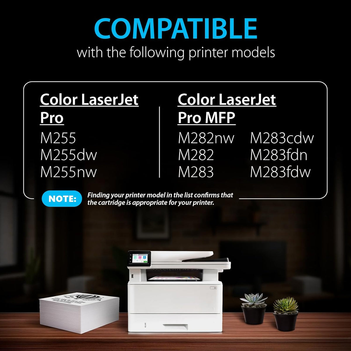 Smart Ink Compatibele toner met chip voor HP 207A 207X (zwart cyaan magenta geel) als vervanging voor Color Laserjet Pro MFP M282nw M283cdw M283fdn M283fdw Color Laserjet Pro M255dw M255nw