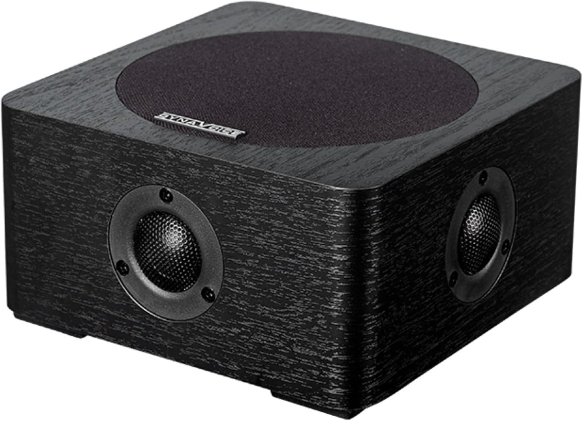 Magic Around-5 Zwart – Surround Luidsprekers voor Home Cinema (Paar) | Quadripolair Ontwerp 4 Tweeters + 5,25" Woofer | Passieve Wandluidsprekers voor 5.1 en 7.1 Systemen