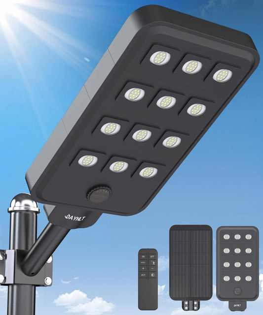 JAYNLT 12T Solar Straatlantaarns Outdoor voor Garage