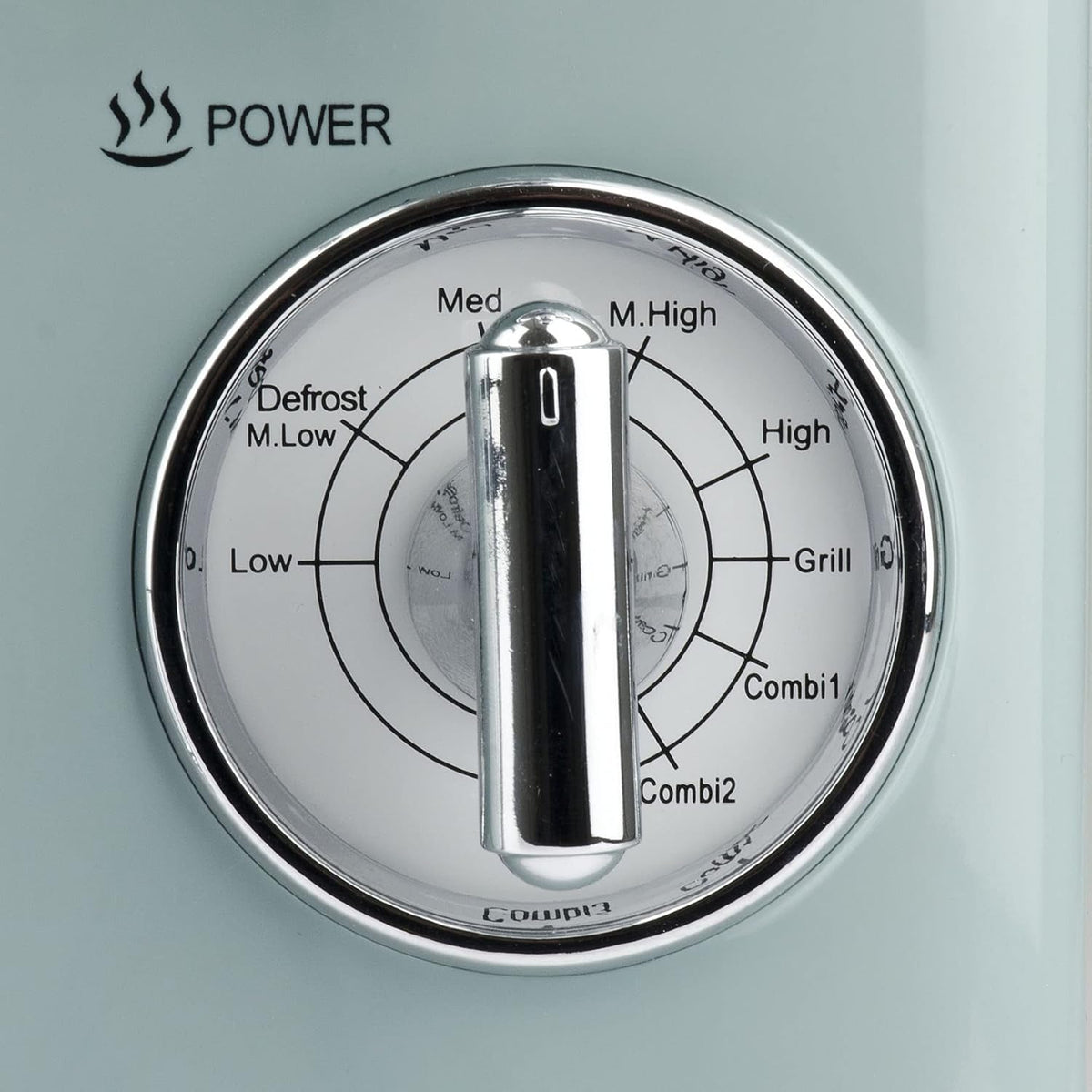 Magnetron – Oven – Microwavemachine – Keukenapparaat – Grillfunctie – 20 Liter Inhoud – 700 W Magnetronvermogen & 800 W Grillvermogen – Retro Groen Design