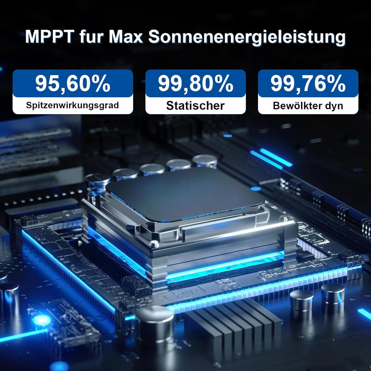 Omvormer 800 W met IP67 waterdicht - omvormer balkonkrachtcentrale met wifi-app voor balkonkrachtcentrale