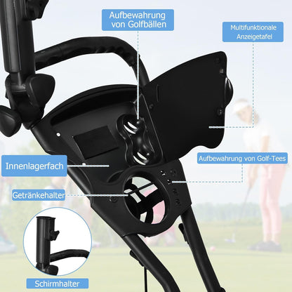 FANTASK Unisex - Golf Trolley voor volwassenen