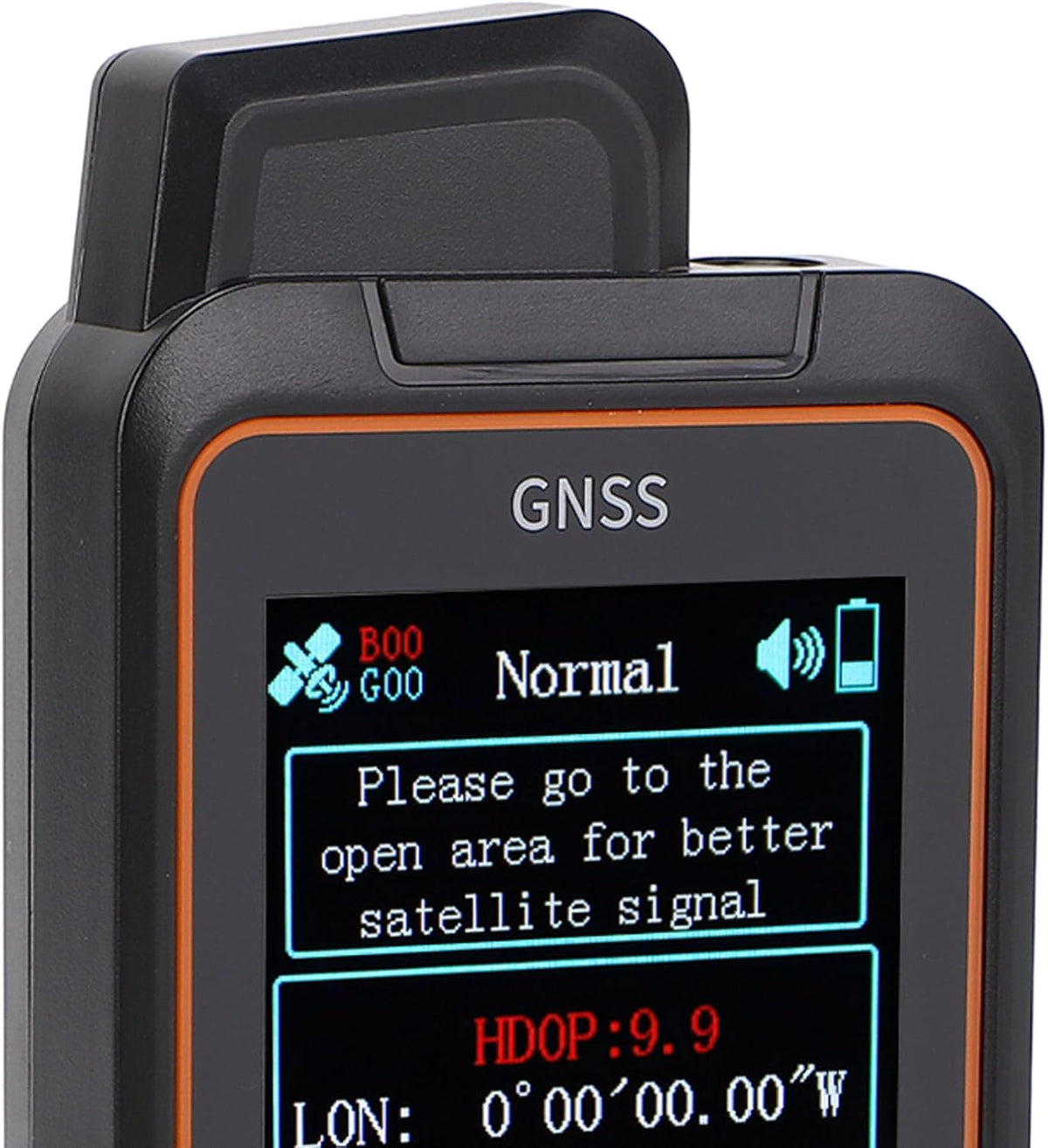 SEAFRONT GPS Land Meter Handheld GPS voor Het Onderzoeken van 2, 8 Inch Kleurscherm Realtime Spraakprompts voor Agrarische Machines met Waypoint -navigatie