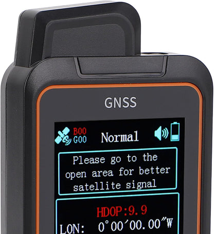 SEAFRONT GPS Land Meter Handheld GPS voor Het Onderzoeken van 2, 8 Inch Kleurscherm Realtime Spraakprompts voor Agrarische Machines met Waypoint -navigatie