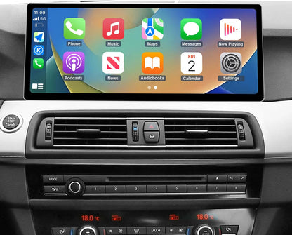 CarPlay Autoradio – Inbouwscherm – Multimedia Systeem – Touchscreen Radio – Draadloze Verbinding – 12,3 Inch IPS Display – Compatibel met CarPlay, Android Auto & MirrorLink
