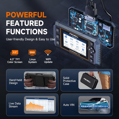 OBD2 Scanner – Code Lezer – Diagnoseapparaat – Auto Scanner – Foutcode Lezer – Live Data Weergave – EPB en Olielamp Reset