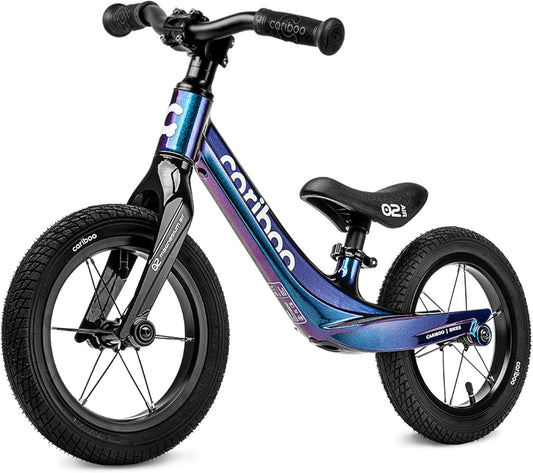 Cariboo Loopfiets Vanaf 3 Jaar 2 Wielen Kinderfiets Verstelbaar Robuust Lichtgewicht Magnesium Air Chameleon