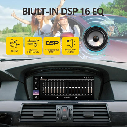 Autoradio BMW 3/5/6 Serie – Draadloze Autoradio – CarPlay Autoradio – Android Auto Radio – Multimedia Autoradio – IPS Touchscreen – Bluetooth 5.0 Handsfree Bellen