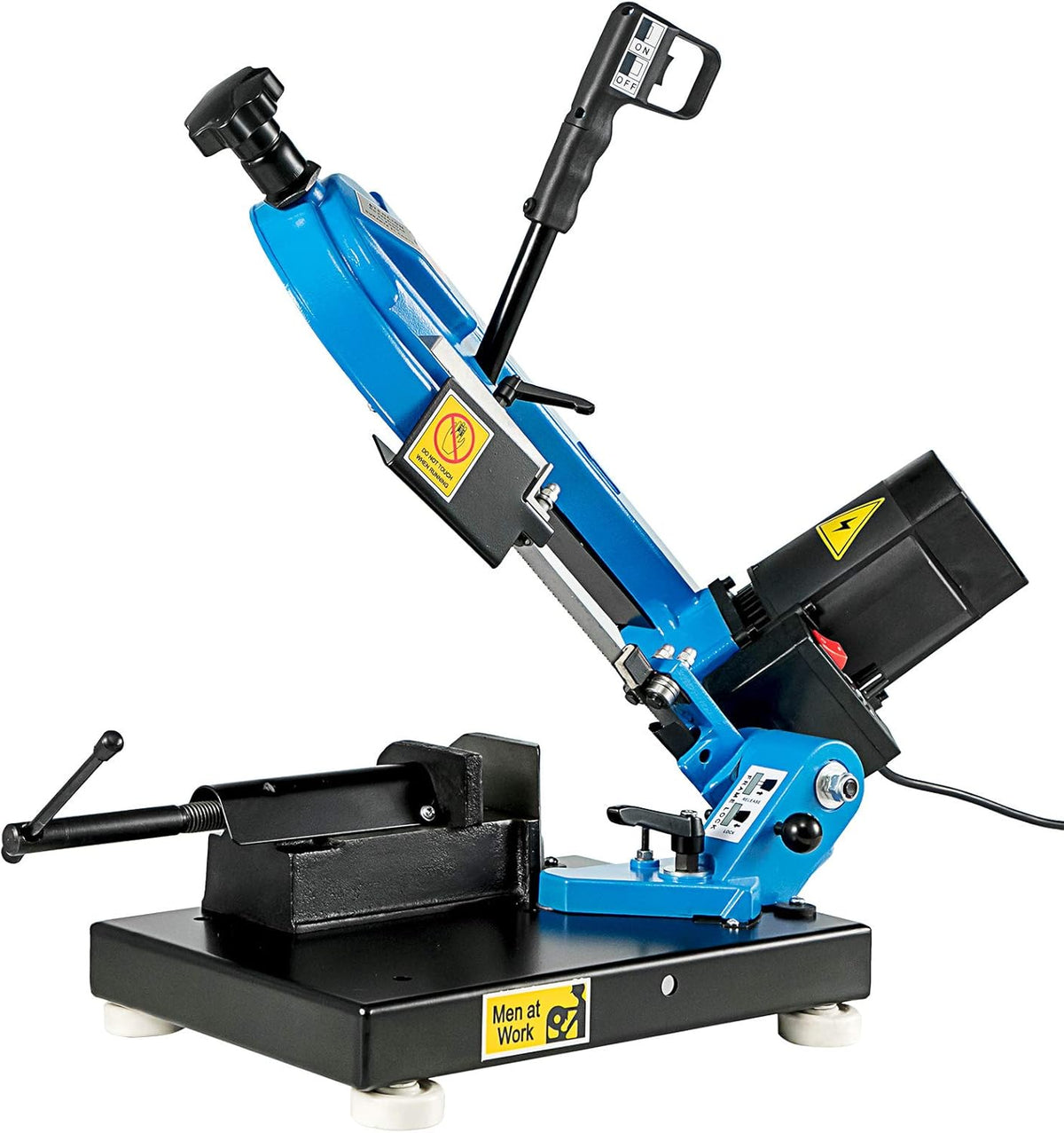 FlowerW Metalen Bandzaag 1000W Verticale 0°-45° Tafelblad