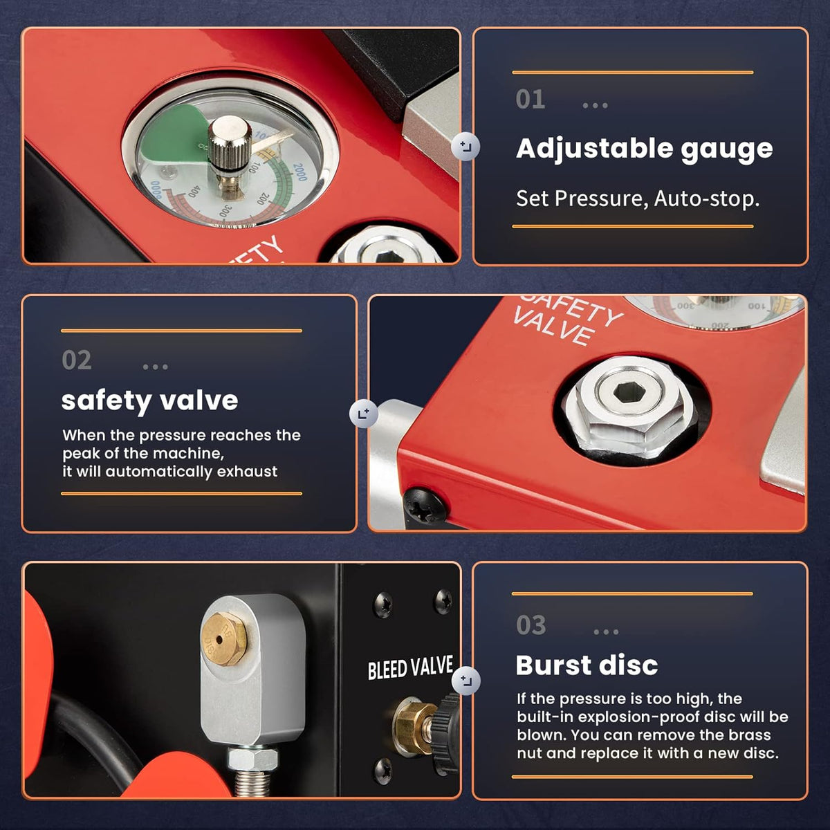 PCP Luchtcompressor – Hogedrukpomp – Air Compressor – Persluchtpomp – Drukluchtcompressor – Automatische Uitschakeling – Olievrij Met Water-Olieafscheider