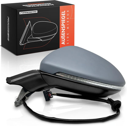 Frankberg Buitenspiegel, links, elektrische buitenspiegel, 6-polig, compatibel met Golf VII 5G1 BE1 BE2 BQ1 Hatchback 2012-2021 Golf VII Variant BA5 BV5 Combi 2013-2021, vervanging # 5G1857507AF9B9