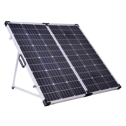 Offgridtec® Solarkoffer 200 W 12 V plug & play met geïntegreerde opstand en draagtas zonder laadregelaar